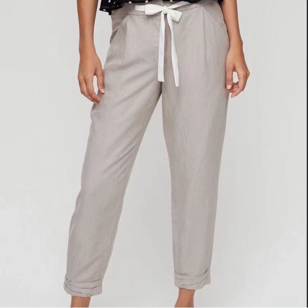 Wilfred Allant Pant Cropped linen pant